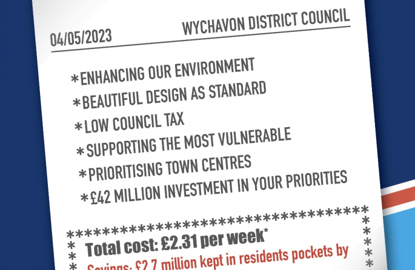 Key pledges from Conservatives ahead of elections to Wychavon District Council on May 4th